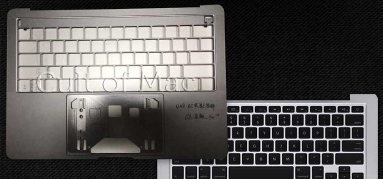 В сети появились первые снимки корпуса нового MacBook Pro. OLED-панели быть
