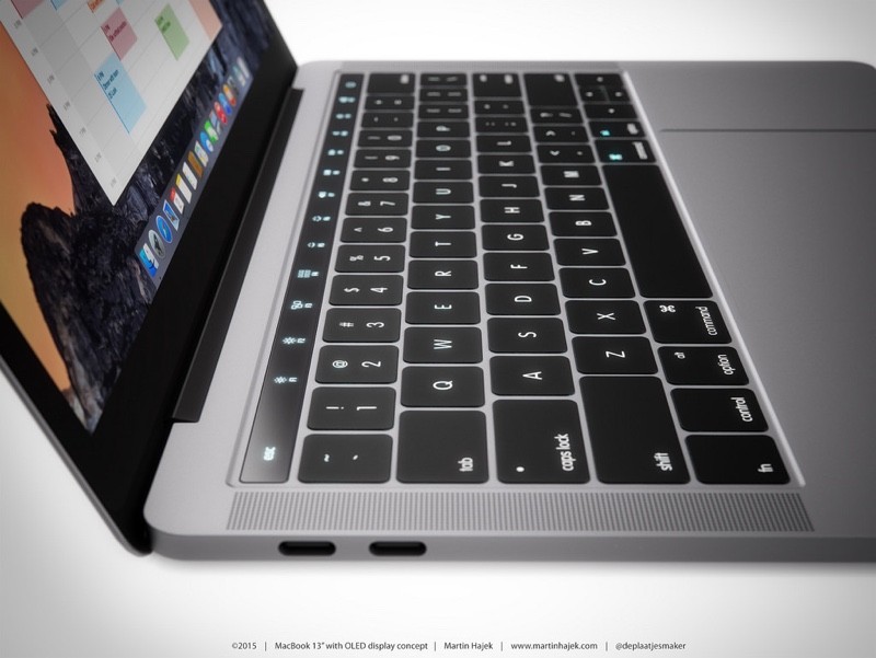 Концепт нового MacBook Pro показал, как будет выглядеть OLED-панель