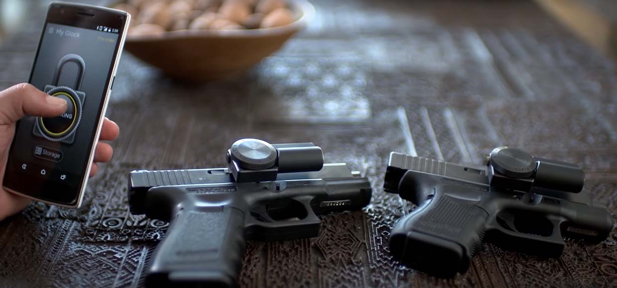 «Умный» замок сделает хранение оружия более безопасным 