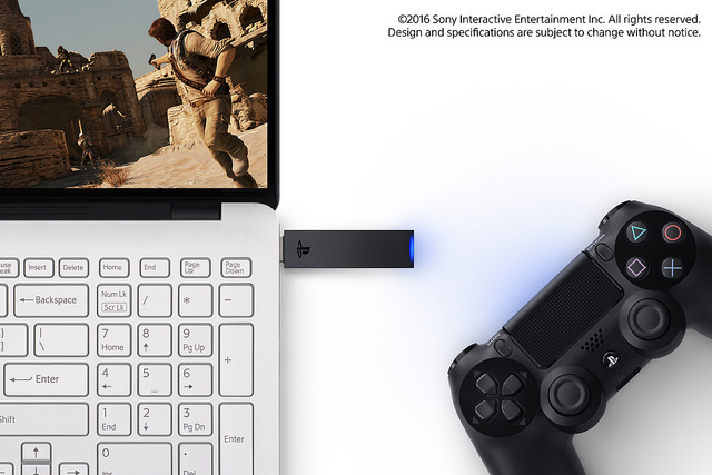 Sony анонсировала адаптер для беспроводного подключения DualShock 4 к Mac и PC