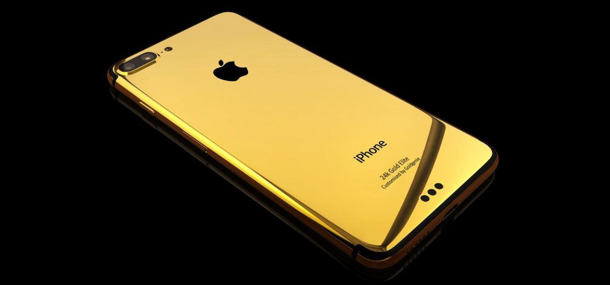 Айфон 7 Золотой Фото