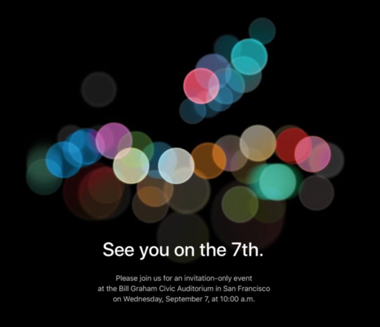 Apple разослала приглашения на презентацию новинок