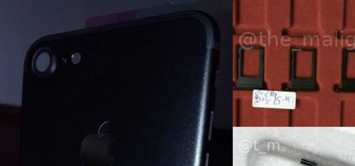 Запчасти iPhone 7 в цвете Space Black показали на фото