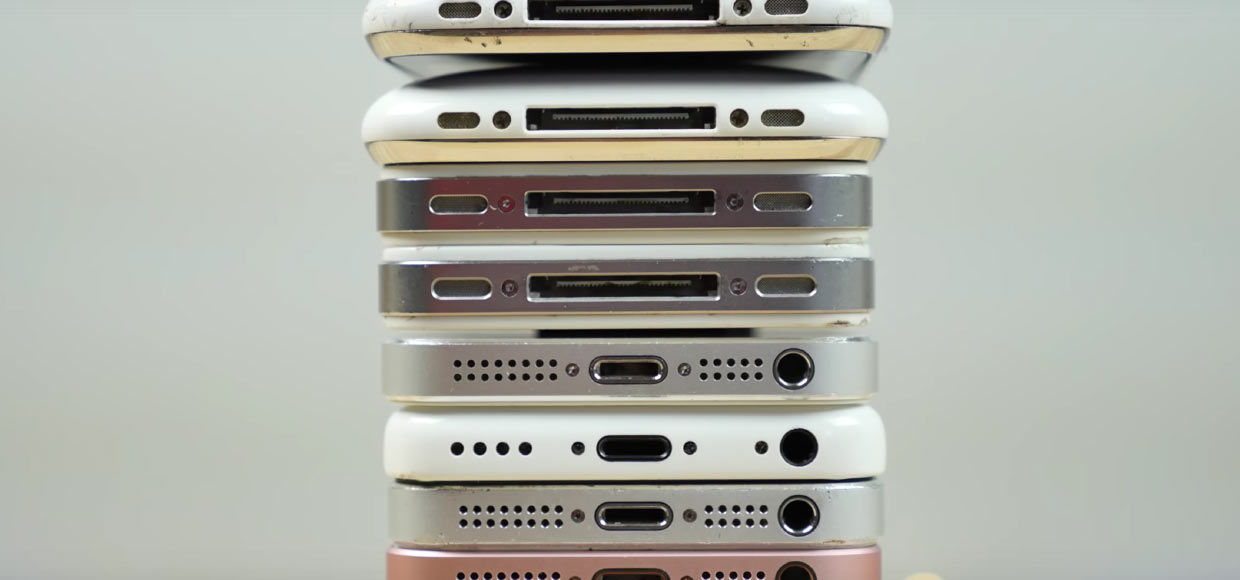 Сравнение скорости работы всех 15 айфонов за 9 лет