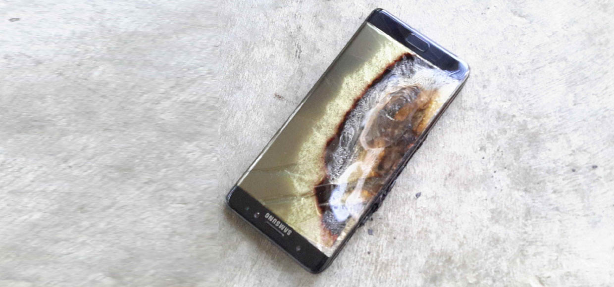 Samsung приостановила производство Galaxy Note7