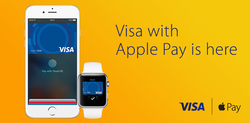 Apple Pay будет поддерживать карты Visa в России