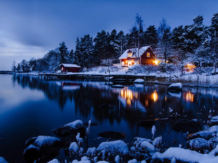 Winter on the island II