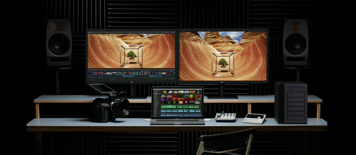Начались продажи мониторов LG UltraFine 4K для новых MacBook Pro