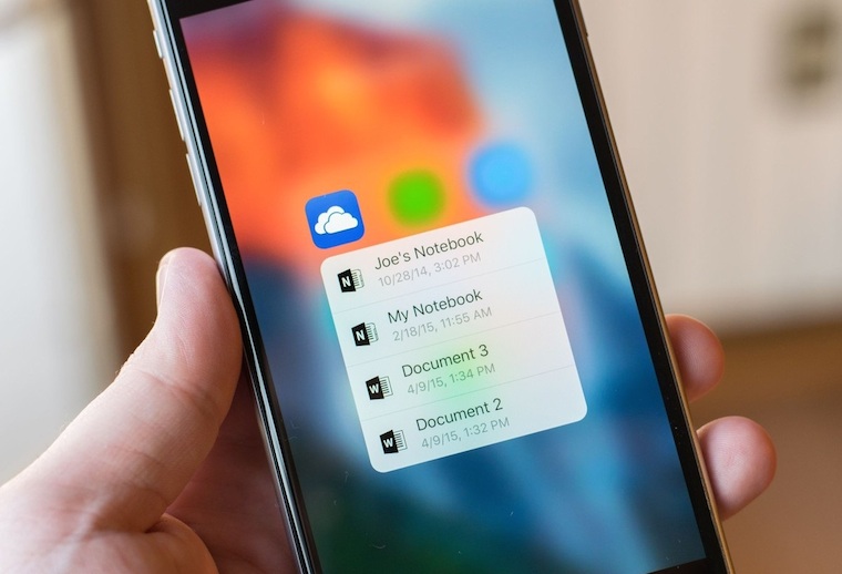 onedrive-3d-touch-iphone6s-plus-hero