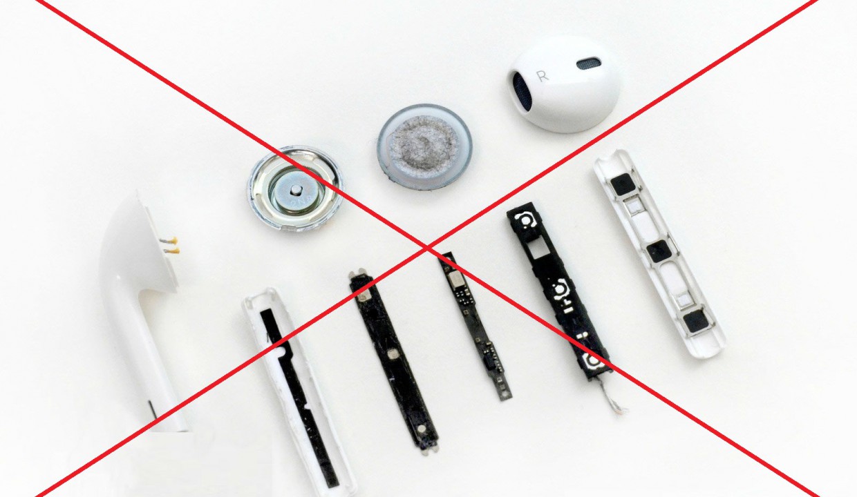 AirPods нельзя починить. Вообще