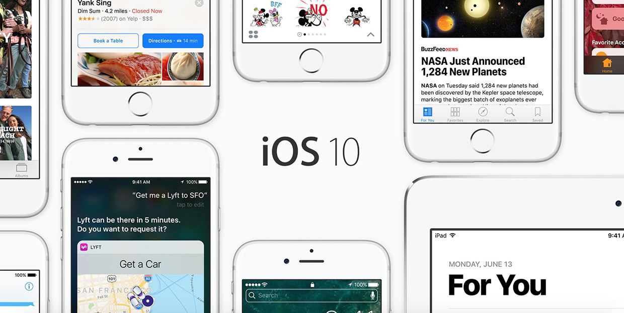 Apple выпустила iOS 10.2.1 beta 3 для разработчиков