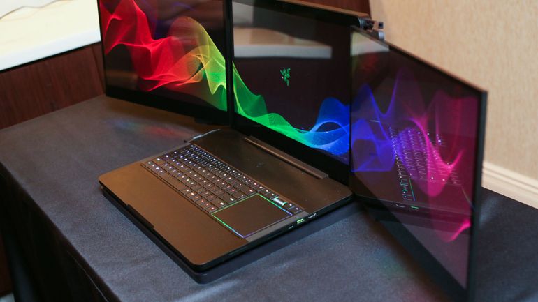 Razer взорвала CES ноутбуком с тремя экранами