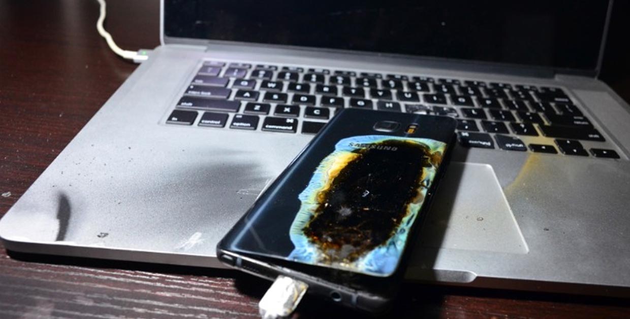 Объявлена причина взрывов Samsung Galaxy Note 7