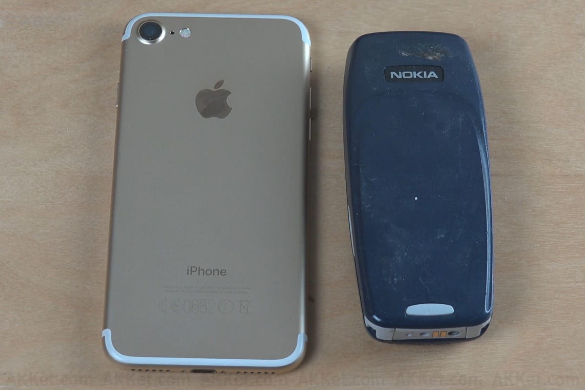 iPhone 7 проиграл Nokia 3310 в тесте на быстродействие