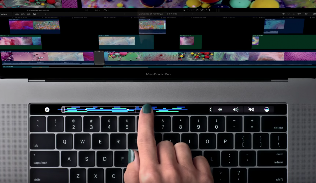Apple может выпустить клавиатуры и трекпады для Mac с Touch Bar