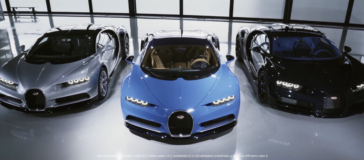 Вот так собирают новую Bugatti Chiron – безумное внимание к деталям