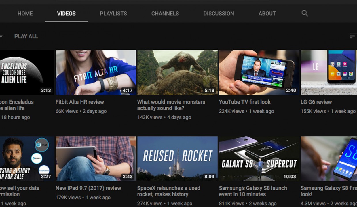 Как включить тёмный интерфейс в YouTube