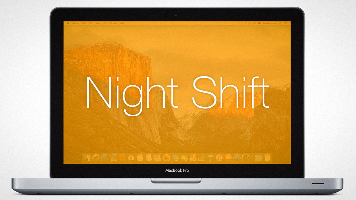 Как принудительно включить Night Shift на «старых» Mac