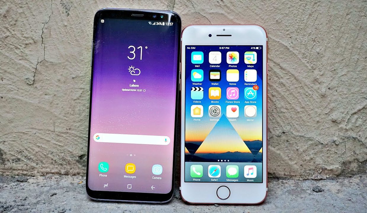 Samsung меняет старые iPhone на Galaxy S8. iPhone 7 не берут