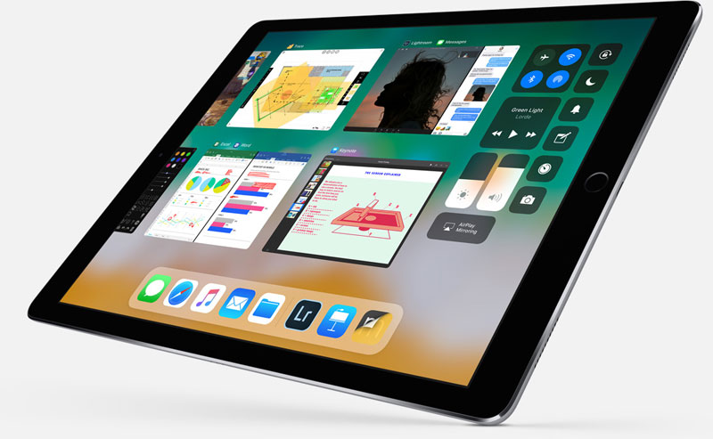 В iPad на iOS 11 переключаться между приложениями стало проще
