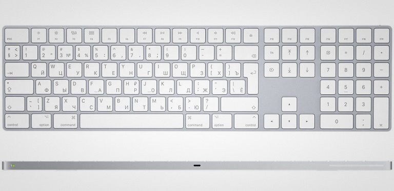 Apple представила беспроводную клавиатуру Magic Keyboard с цифровой панелью
