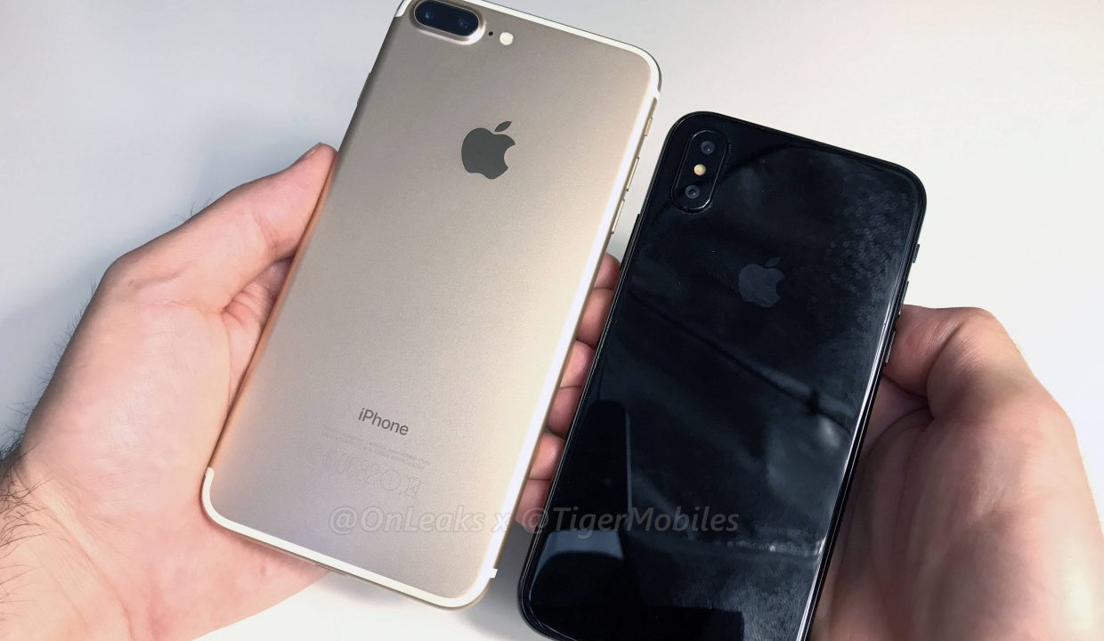 Макет iPhone 8 вновь показали рядом с iPhone 7 и 7 Plus (много фото)