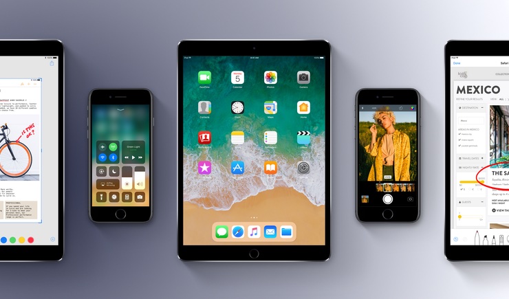 Apple выпустила 6 роликов, демонстрирующих функции iOS 11 для iPad