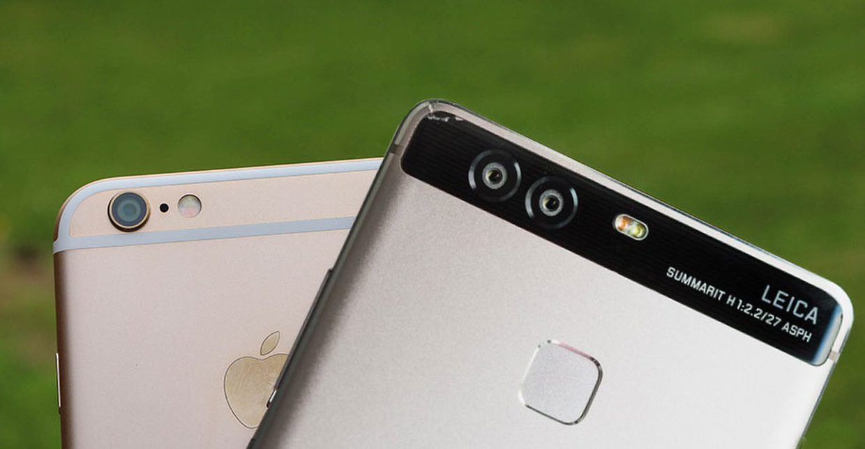Huawei почти догнала Apple по продаже смартфонов
