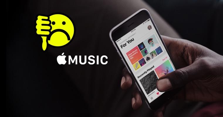 Пользователи жалуются на недоступность Apple Music
