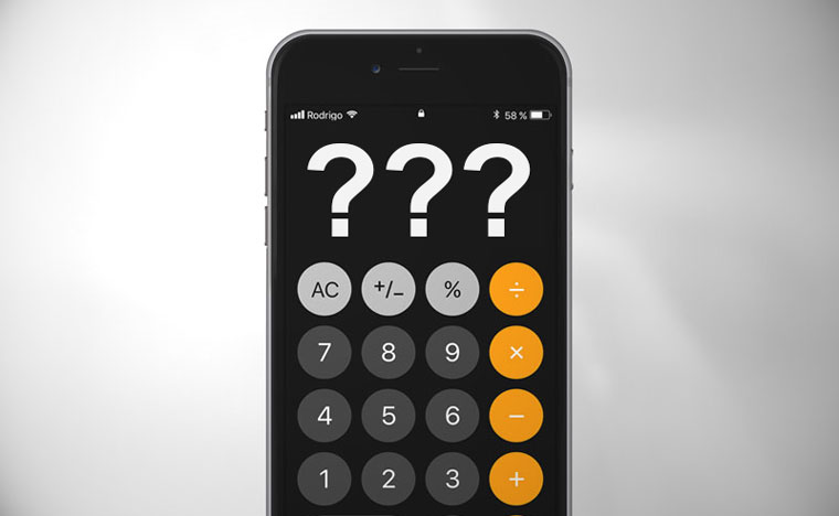 Быстро сложите 1 + 2 + 3 на калькуляторе iOS 11 и не удивляйтесь