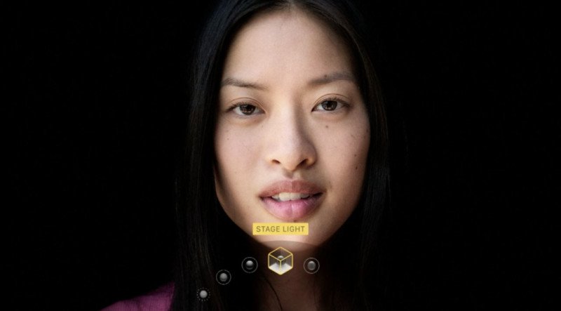 Портретное освещение в iPhone X сравнили с профессиональным