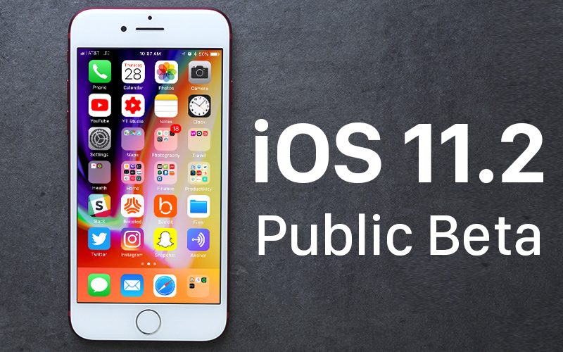 Вышла публичная iOS 11.2 beta 2