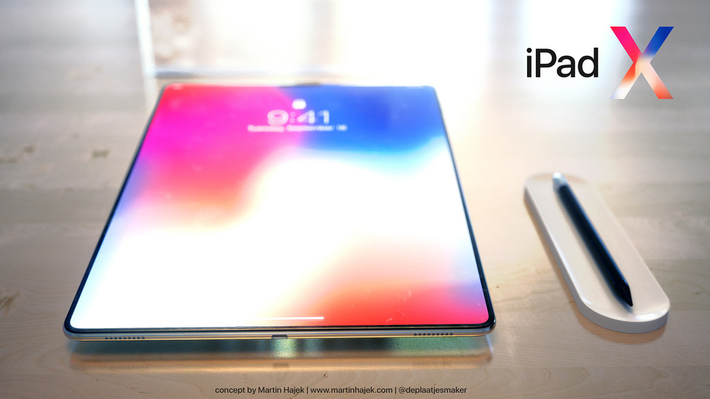 Так будет выглядеть iPad X