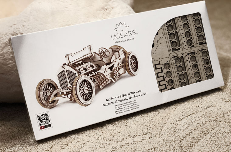 Я собрал Ugears U-9 Grand Prix Car и чуть не умер