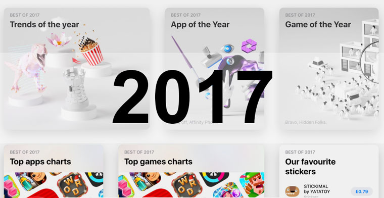 Apple объявила самые популярные приложения российского App Store в 2017 году