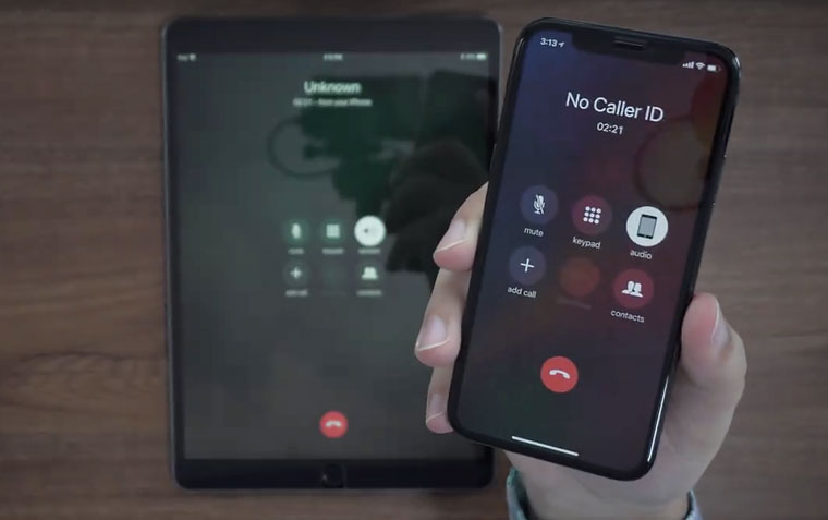 Переводим звонок с iPhone на iPad в два тапа