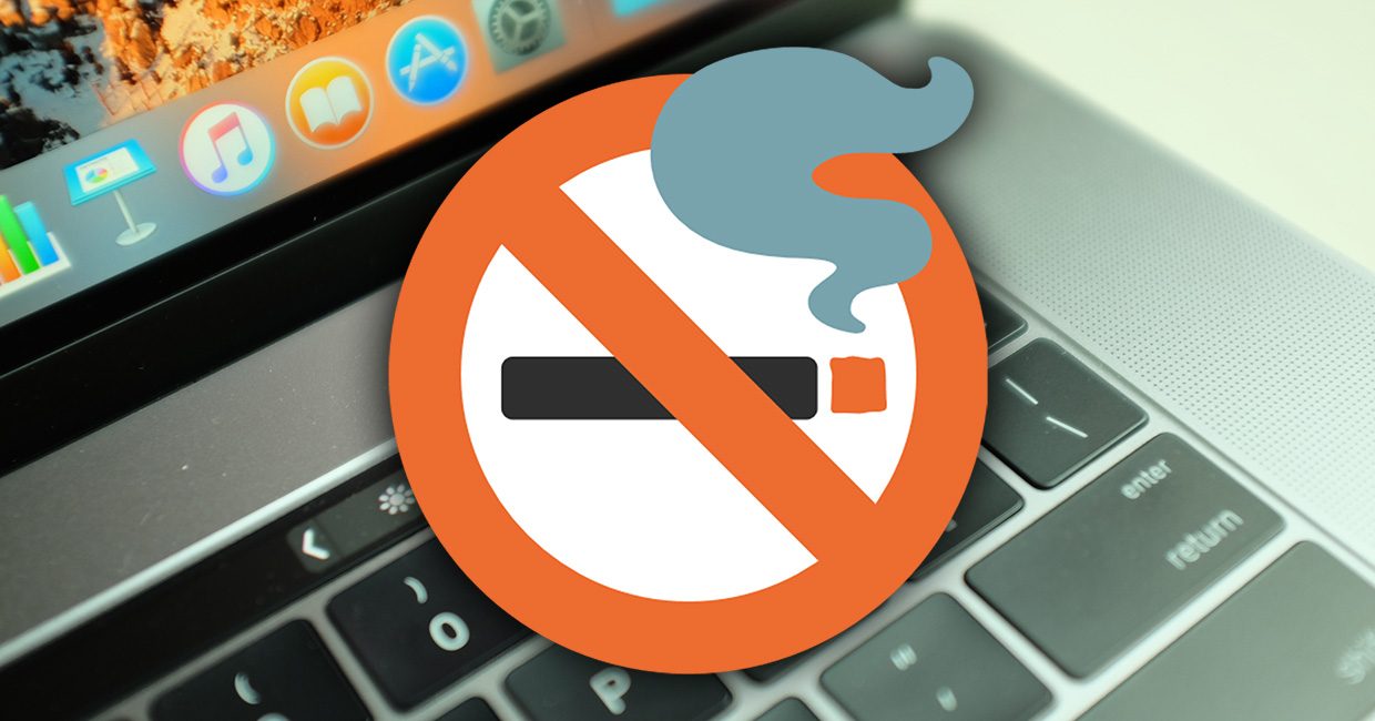 Почему нельзя курить или парить рядом с MacBook