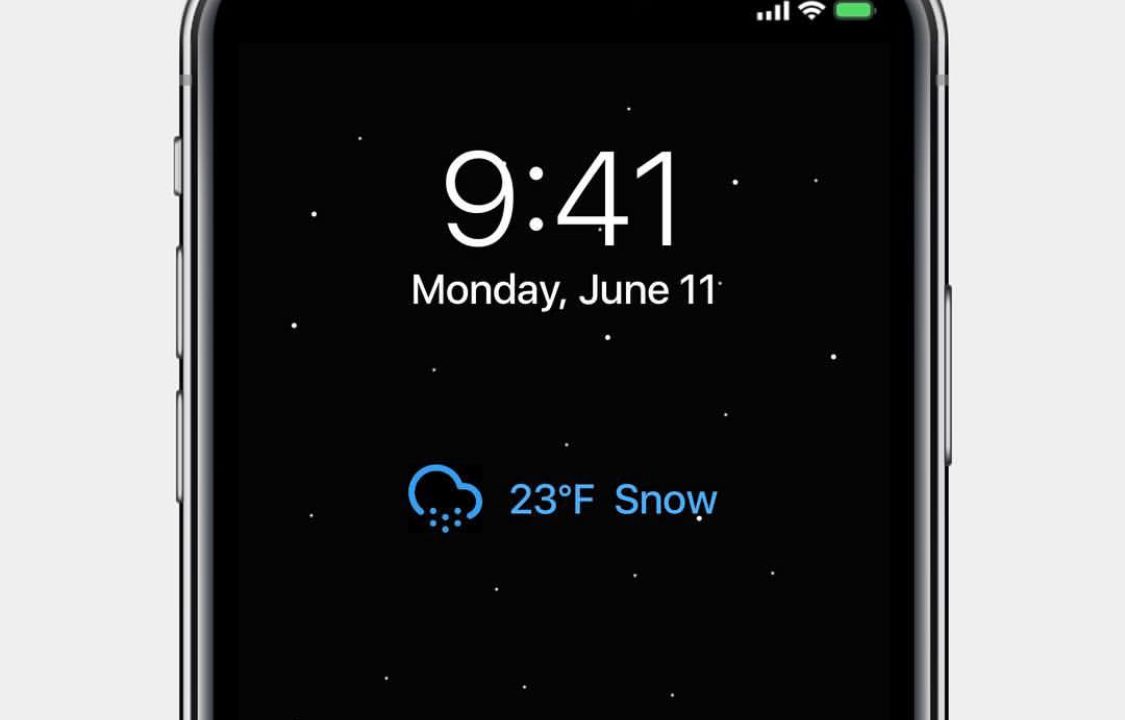 Такой может быть iOS 12