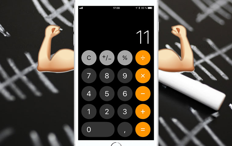 В iOS 11.3 окончательно вылечили баг «1+2+3» в Калькуляторе