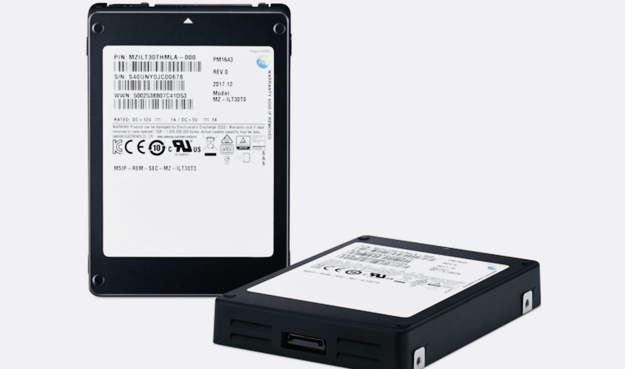 Samsung представила самый ёмкий SSD в мире