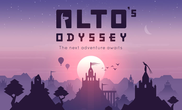 Вышел шикарный платформер Alto’s Odyssey для iOS