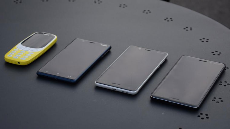 Nokia представила сразу пять новых смартфонов