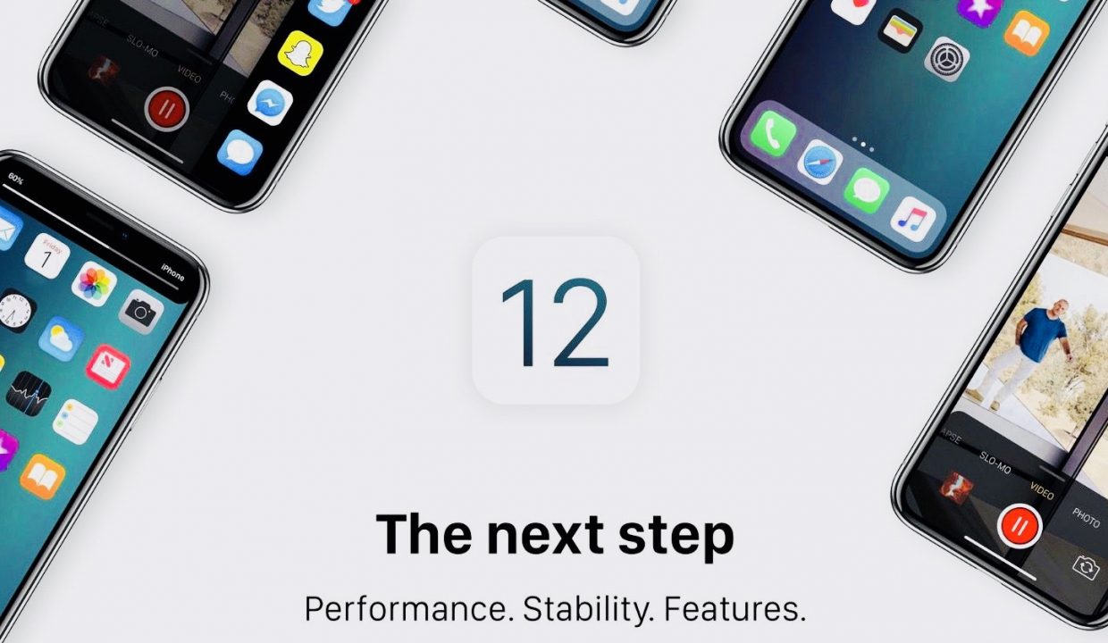 Такой может быть iOS 12