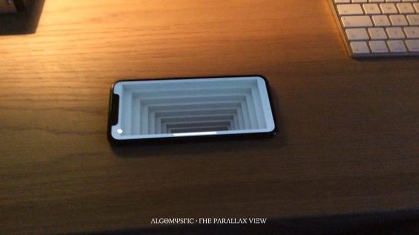 Обалдеть. Вышло приложение The Parallax View с иллюзиями для iPhone X