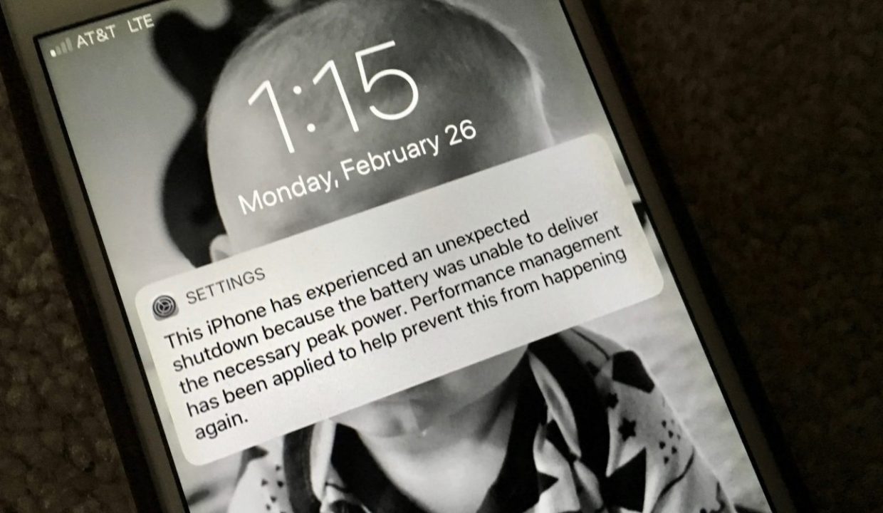 Не выключайте замедление iPhone, смартфон будет отключаться