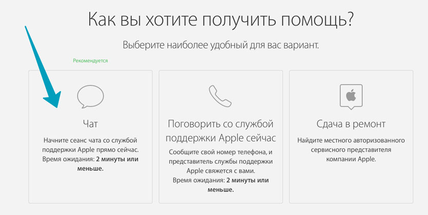Номер телефона apple в россии