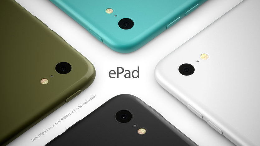 Это концепт планшета Apple ePad, его покажут сегодня