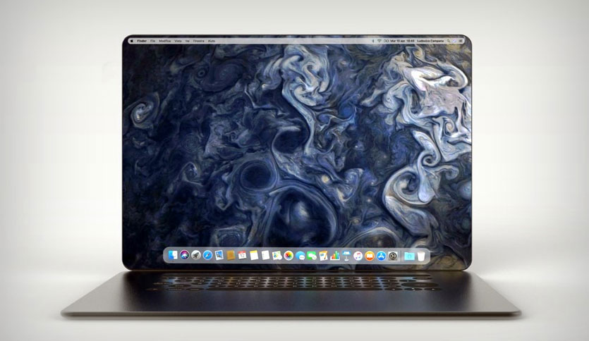 Появился уродский концепт MacBook X