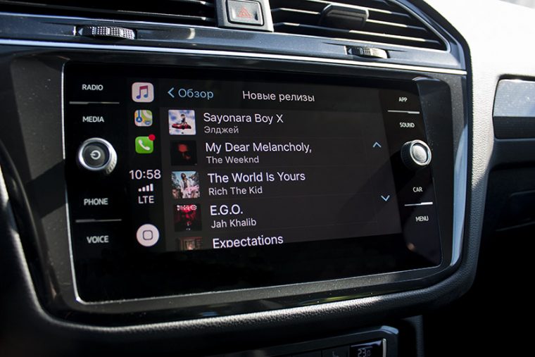 Какие машины поддерживают carplay