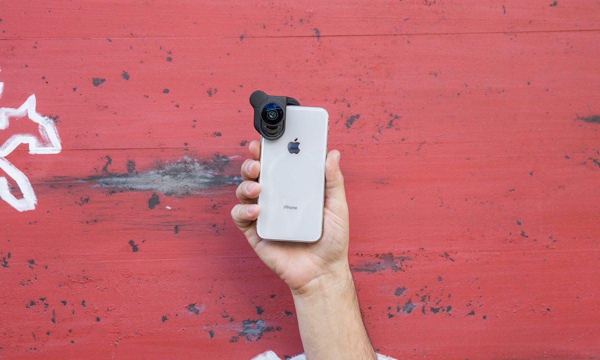 Olloclip показала очень хорошие объективы для iPhone X